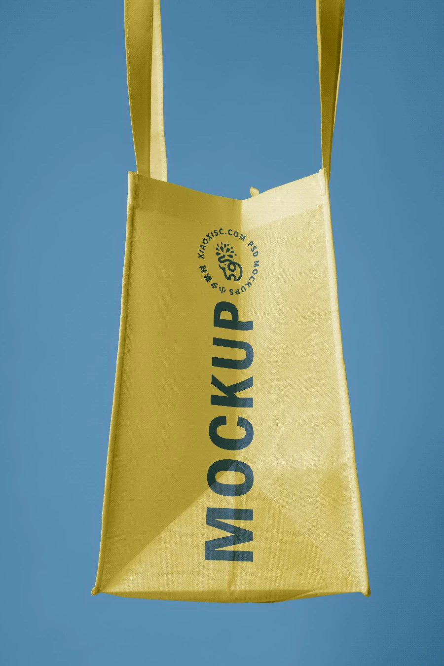 品牌环保塑料手提袋编织袋购物袋vi多角度展示智能样机PSD素材【012】
